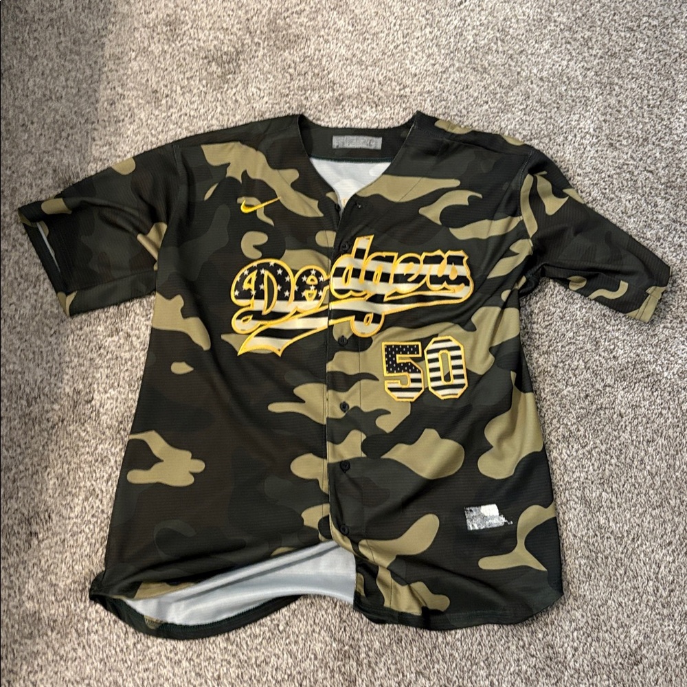 Camo Mookie Betts jersey